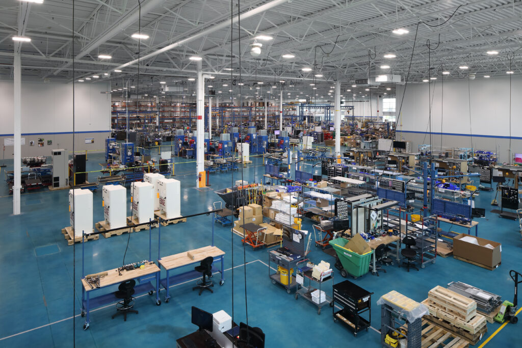 Yaskawa America manufacturing floor