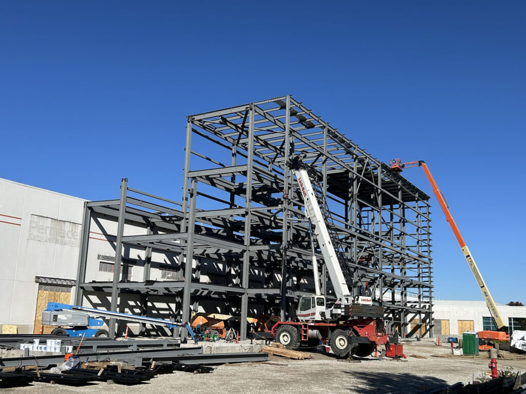 addition in progress