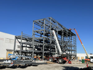 addition in progress