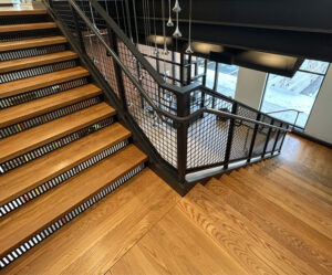 self perform carpentry oak stairs