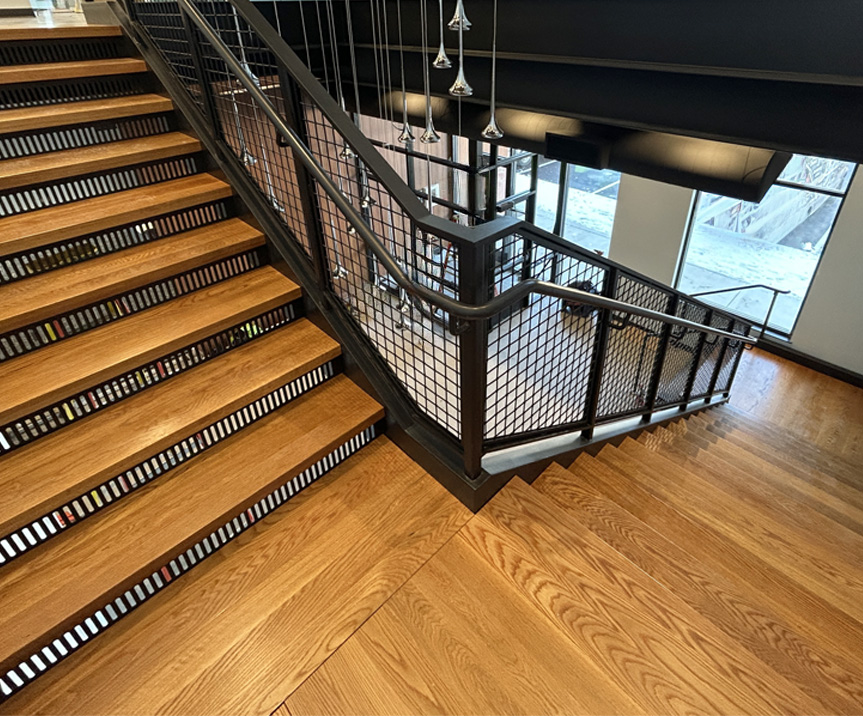 self perform carpentry oak stairs